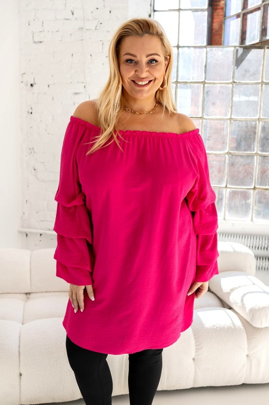 Tunika / sukienka plus size hiszpanka ( 48 - 58)