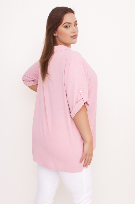 Koszula plus size z guzikami ( 46-56)