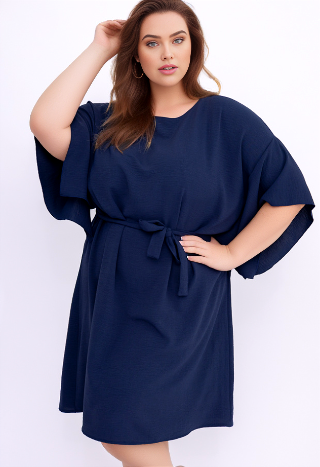 Sukienka / tunika KIMONO plus size ( r. 46-54)  