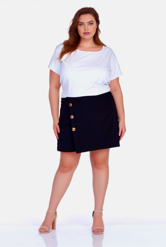 Spódnico - szorty plus size ( r. 46-56) 