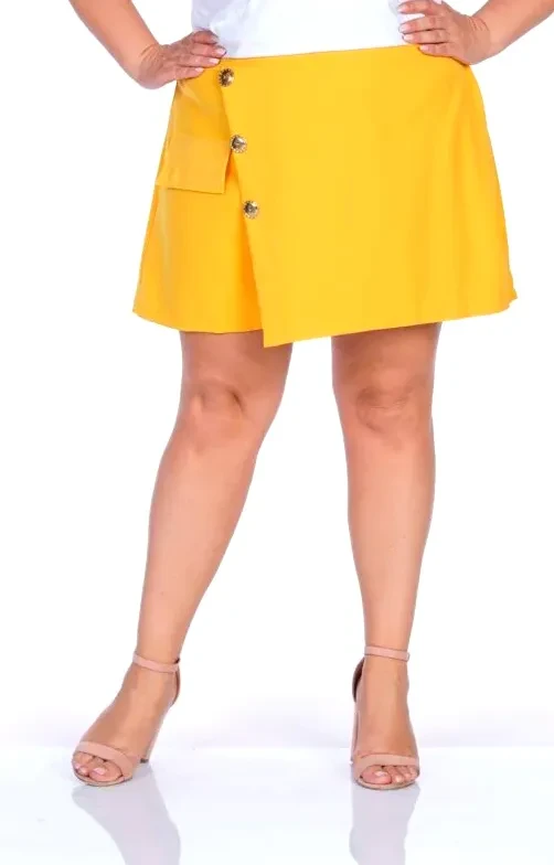Spódnico - szorty plus size ( r. 46-56) 