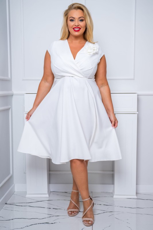 Sukienka wieczorowa plus size NINA  ( r. 46-50)  