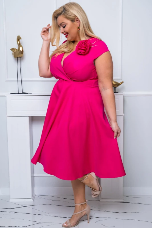 Sukienka wieczorowa plus size NINA ( r. 46-50) 