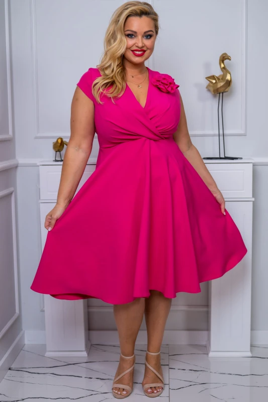 Sukienka wieczorowa plus size NINA ( r. 46-50) 