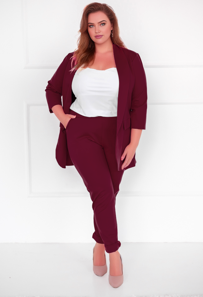 Garnitur plus size Maxi ( r.  46-56)   