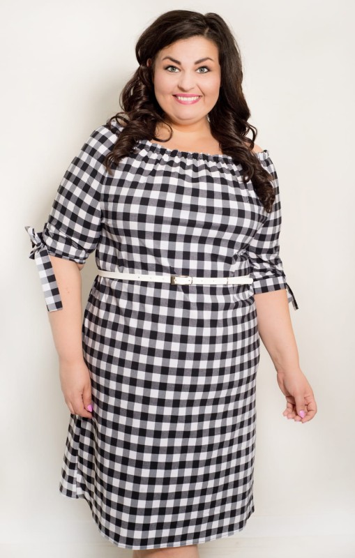 Sukienka Hiszpanka plus size  ( 46-56) 