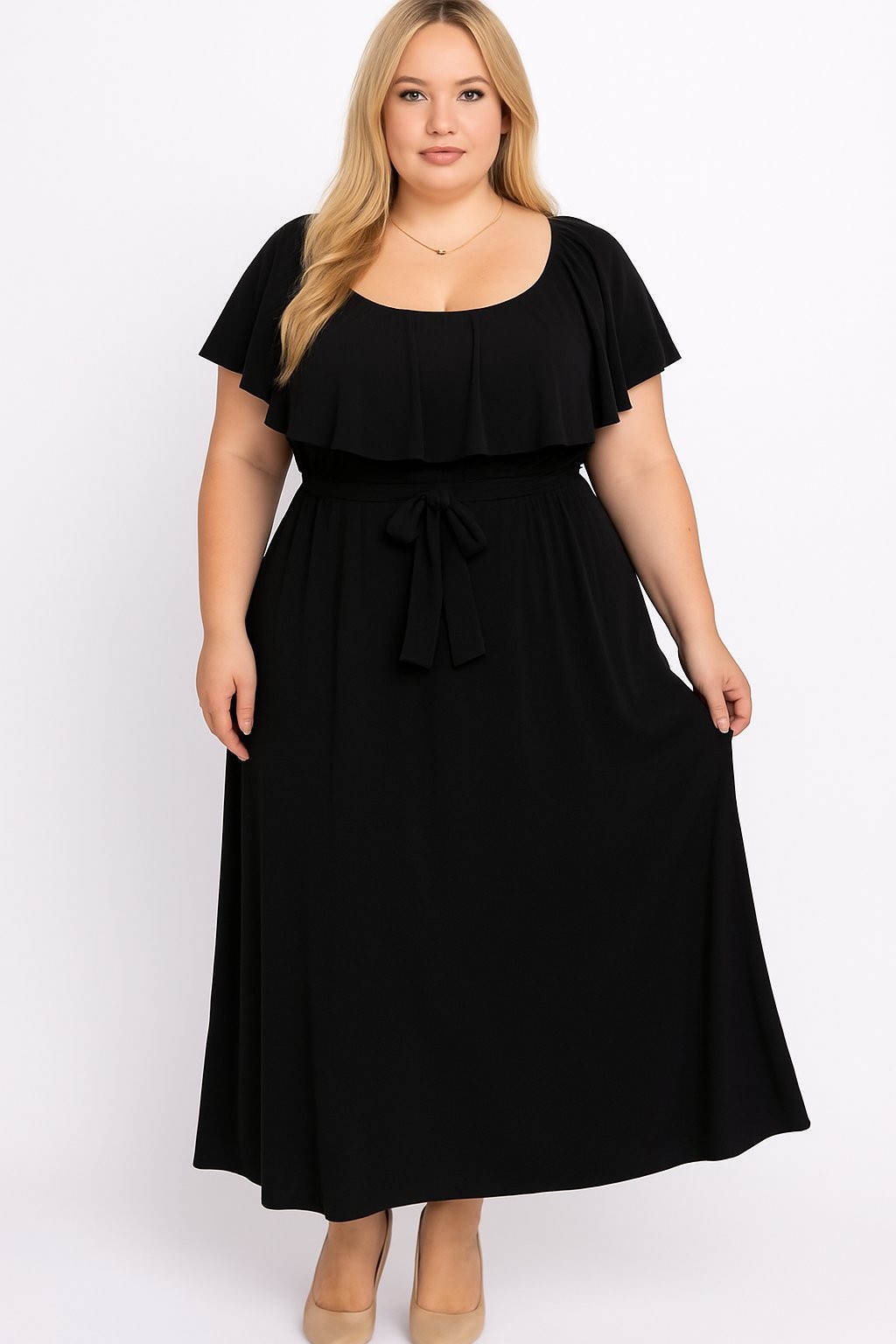 Sukienka plus size Hiszpanii ( r. 48-56) 