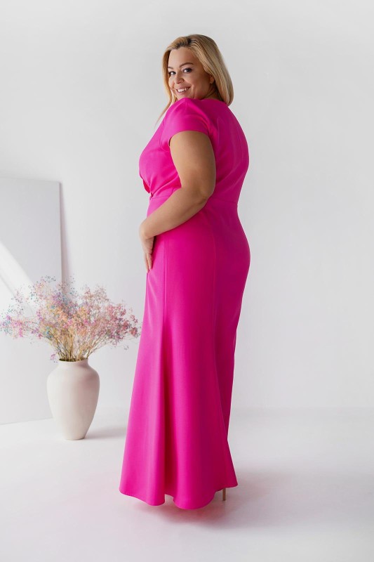 Sukienka maxi plus size ROSA ( r. 46-52) 