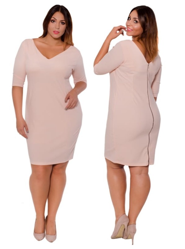 LENA Sukienka ołówkowa plus size   PROMOCJA -WYSYŁKA 24 H 