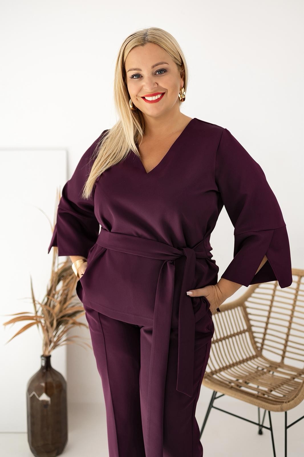 Komplet plus size Motio LUX  ( r. 46-52)  