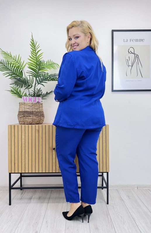 Garnitur plus size Z GUZIKAMI LOVE ( r. 48-56)  - WYSYŁKA 24 H  BESTSELLER