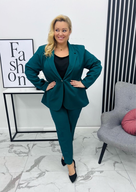 Garnitur plus size LOVE ( r. 48-54)  