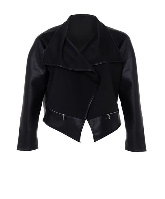 Narzutka ala ramoneska plus size - eko skóra  ( r. 42-54) BESTSELLER 
