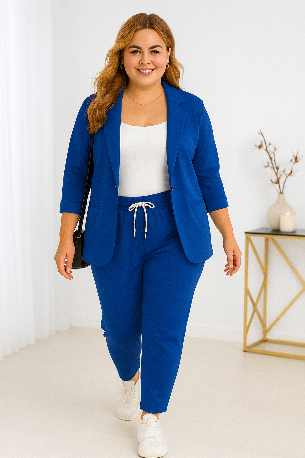 Garnitur plus size masełko r. 50-56   