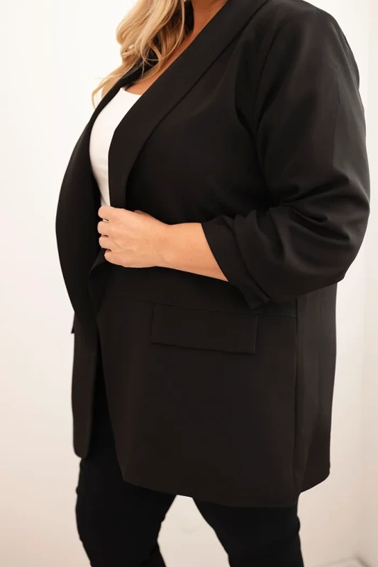 Marynarka damska Plus Size elegancka 