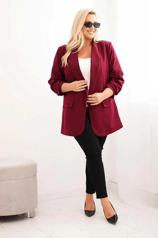 Marynarka damska Plus Size elegancka  