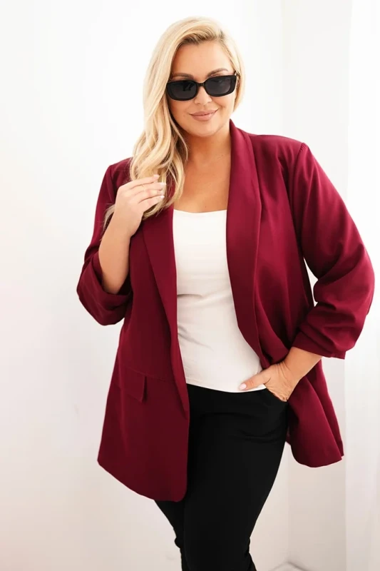 Marynarka damska Plus Size elegancka  