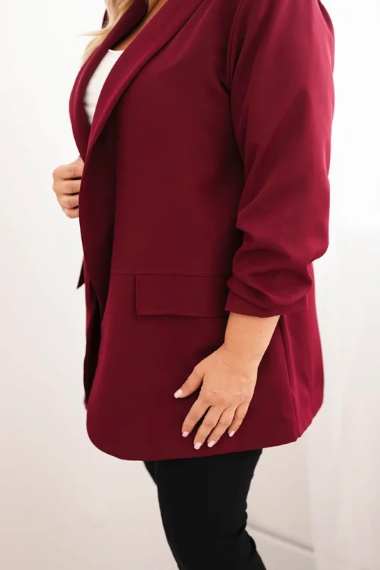 Marynarka damska Plus Size elegancka  