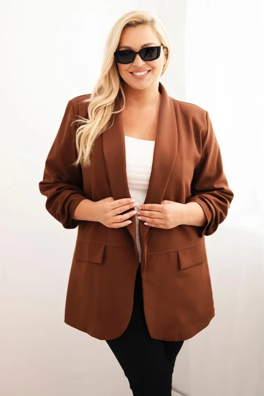 Marynarka damska Plus Size elegancka   