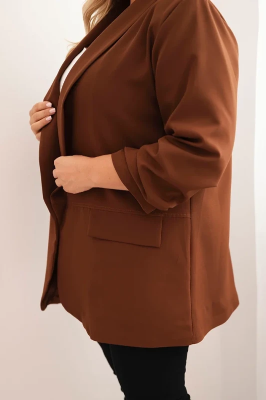Marynarka damska Plus Size elegancka   
