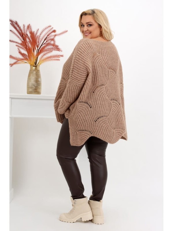 Sweter plus size ELISE ( r. 44-58)   
