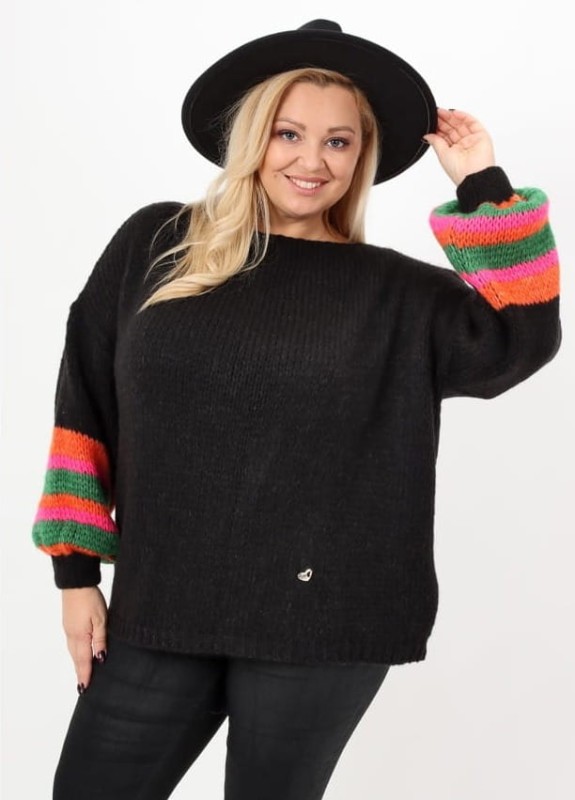 Sweter plus size Luna ( r. 44-54)  
