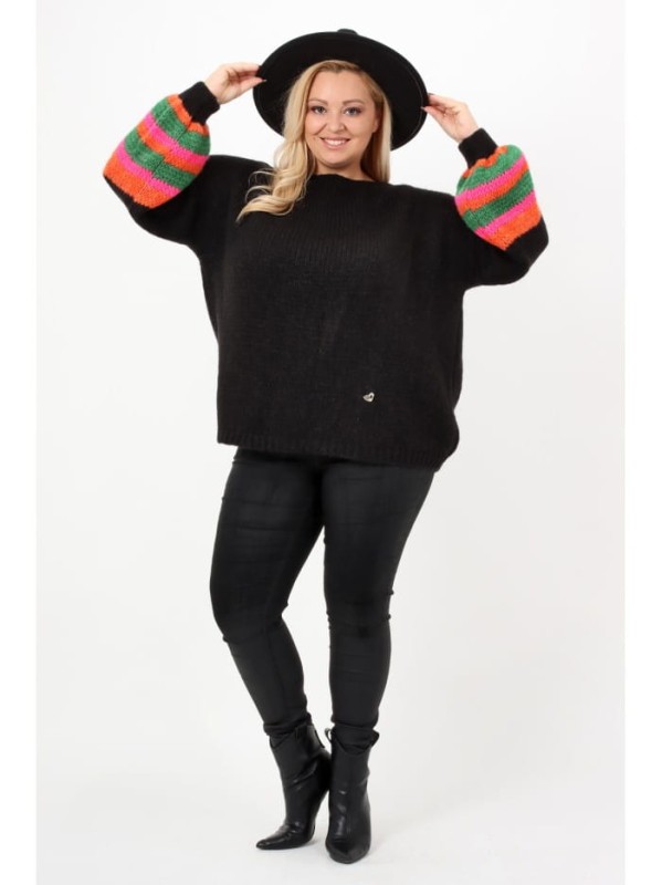 Sweter plus size Luna ( r. 44-54)  