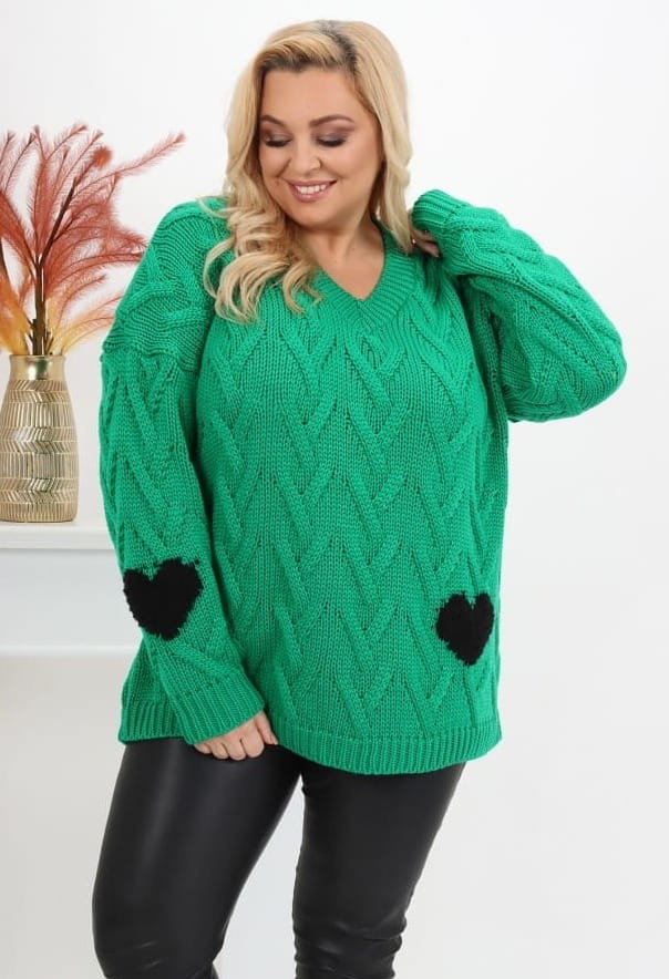Sweter plus size Carmen  ( r. 44-52 ) 