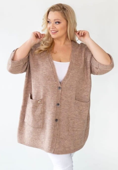 Sweter plus size Ada ( r. 46-56)  