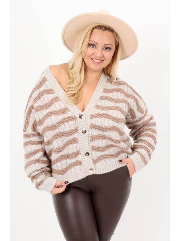 Sweter plus size Molly ( r. 44-52)  