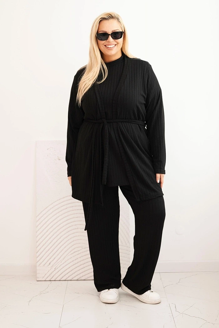 Komplet plus size 3- częsciowy ( r. 46-52) 