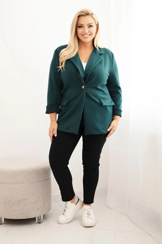 Marynarka damska plus size z wiskozy (r.44/48)  