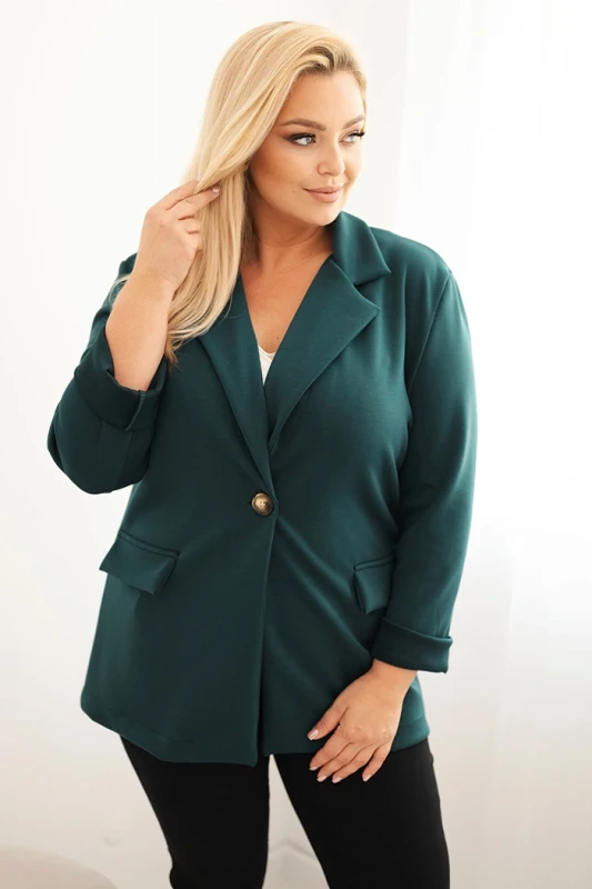 Marynarka damska plus size z wiskozy (r.44/48)  