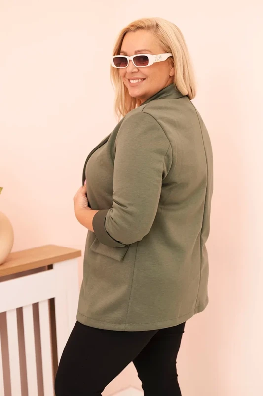 Marynarka damska plus size z wiskozy (r.44/48)   