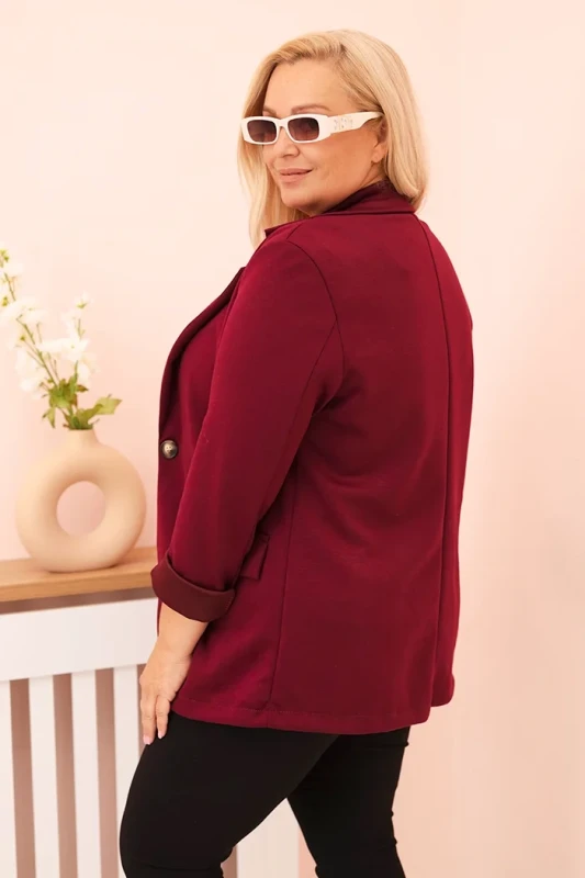 Marynarka damska plus size z wiskozy (r.44/48)    