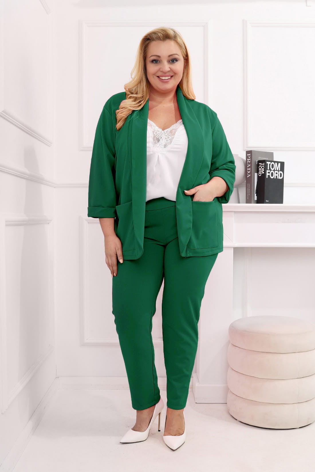 Garnitur plus size Myla (r. 46-54)   