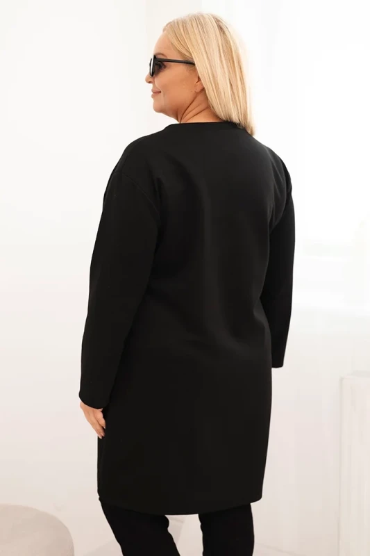 Sukienka  oversize z kieszenią (r.46-50) 