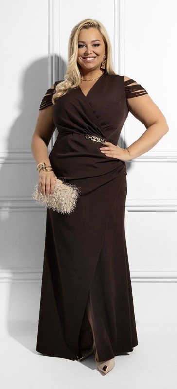 Sukienka plus size ZOE ( r. 48-52)  