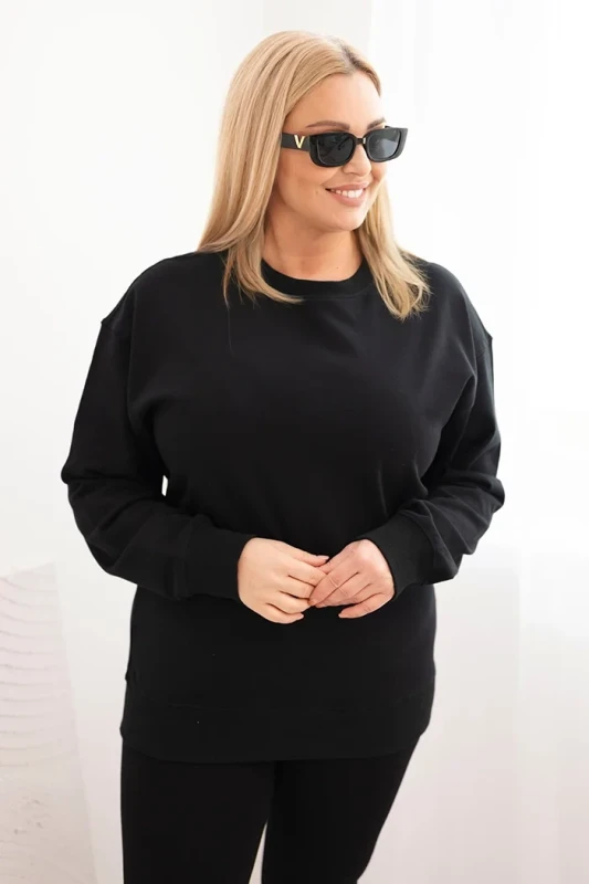 Bluza bawełniana basic Plus Size (r.44-48)