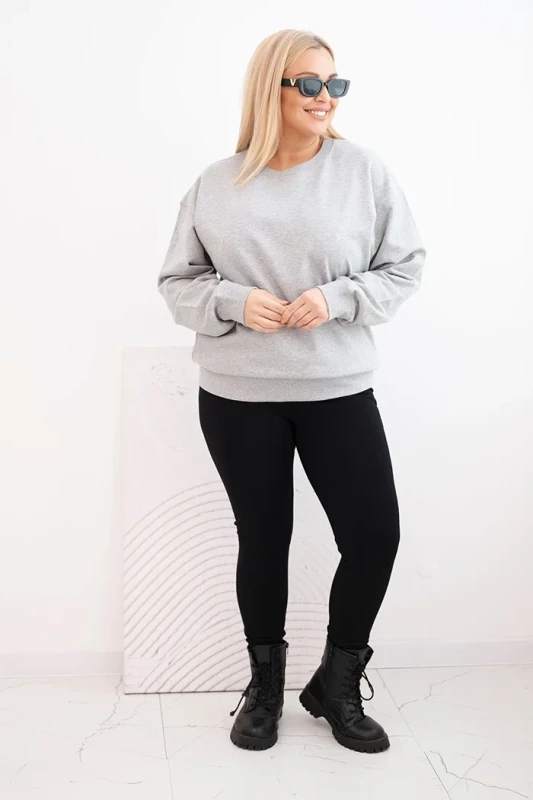 Bluza bawełniana basic Plus Size (r.44-48)