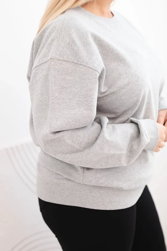 Bluza bawełniana basic Plus Size (r.44-48)