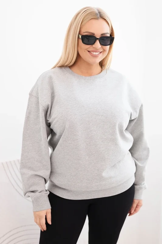 Bluza bawełniana basic Plus Size (r.44-48)