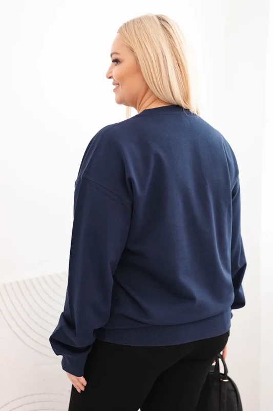 Bluza bawełniana basic Plus Size (r.44-48)