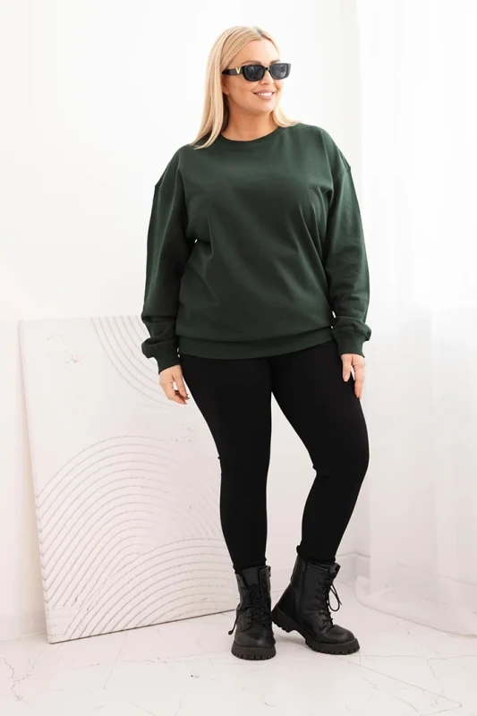 Bluza bawełniana basic Plus Size (r.44-48)