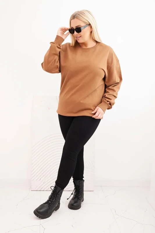 Bluza bawełniana basic Plus Size (r.44-48)