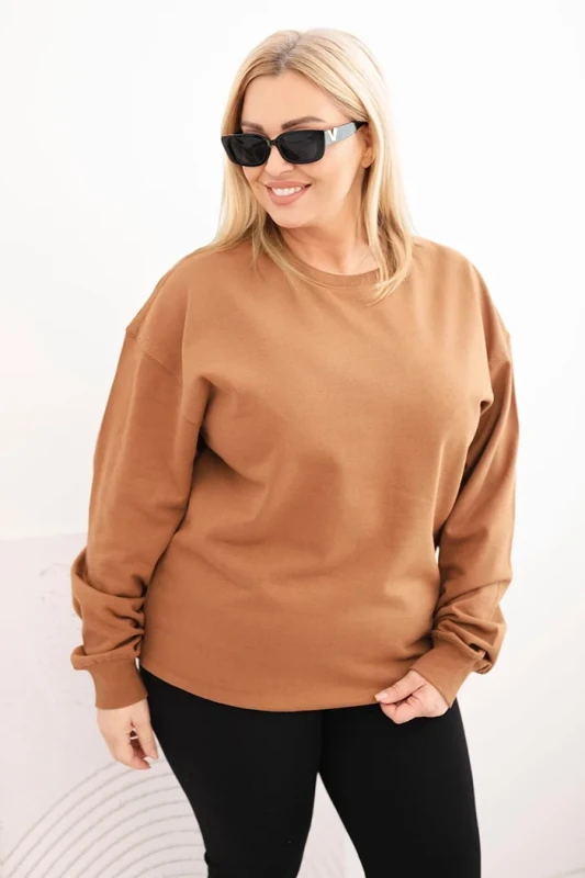 Bluza bawełniana basic Plus Size (r.44-48)