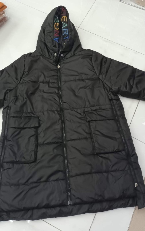 Kurtka zimowa plus size z zamkiem z boku (r. 50-56) BESTSELLER 