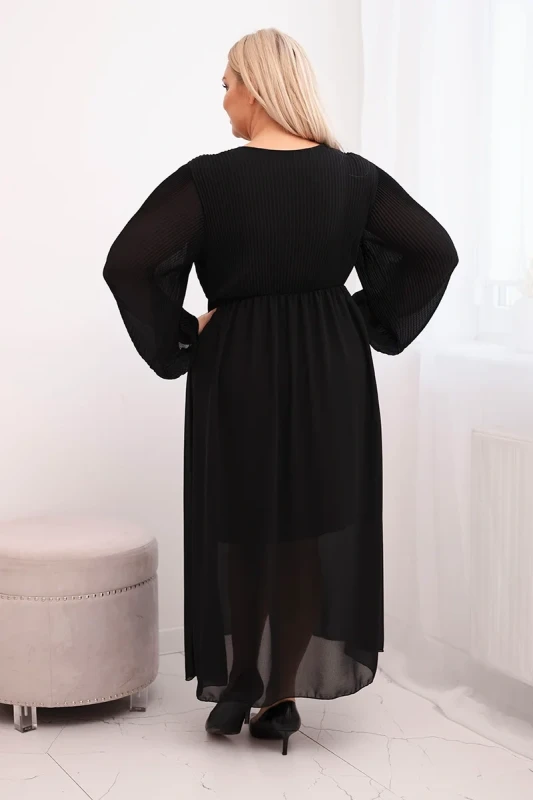 Sukienka plisowana Plus Size „Aurora”(r.44-48) 
