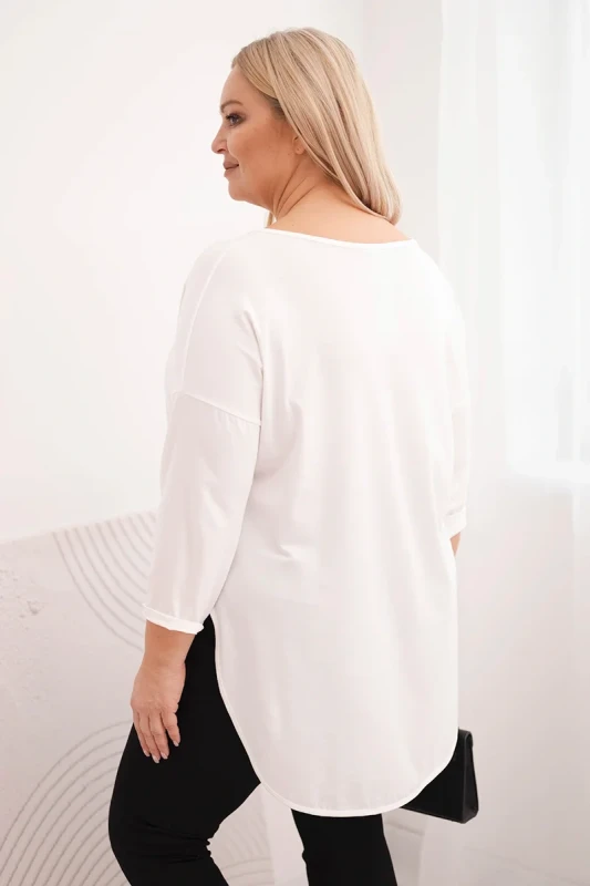 Bluzka  Plus Size V-Neck LORENZO (r.48-54)       