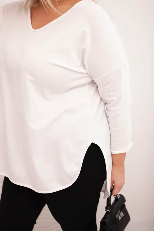 Bluzka  Plus Size V-Neck LORENZO (r.48-54)       